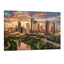 Houston skyline sunset wall art cityscape Houston Texas downtown skyline print