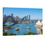Sydney Skyline Canvas Decor Sydney Australia City Skyline Wall Print