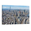Tokyo skyline daytime cityscape Tokyo Tower Skytree Mount Fuji panoramic wall art print