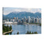 Vancouver skyline waterfront mountains cityscape Canada panoramic wall art print