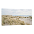 Beach Grass Landscape Canvas Wall Art Coastal Nature Decor