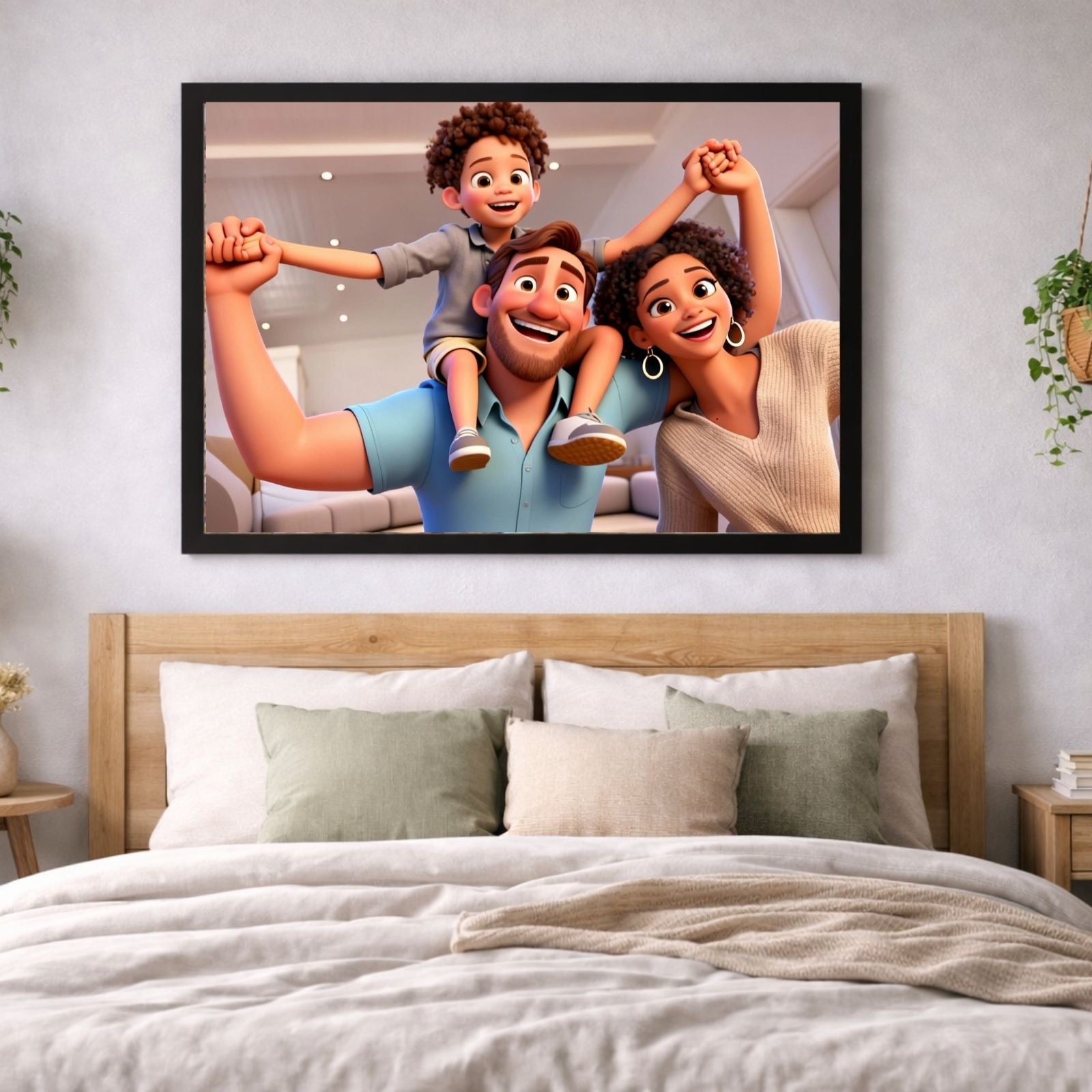 3D Cartoon Portrait from Photo, Custom Personalized Artwork