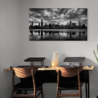 Chicago Skyline Canvas Wall Art Downtown Chicago Skyline Canvas Print