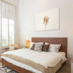 modern minimal flower wall decor soft aesthetic artwork