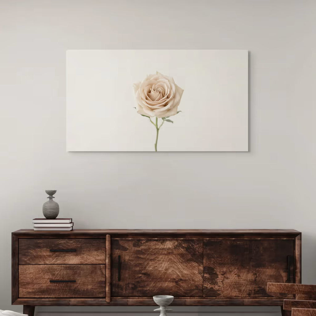 Flower Canvas Wall Art Rose Canvas Wall Art