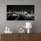 Las Vegas strip artwork, luxury cityscape wall decor