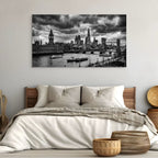 London City Skyline Canvas Wall Art London England Skyline Canvas Print