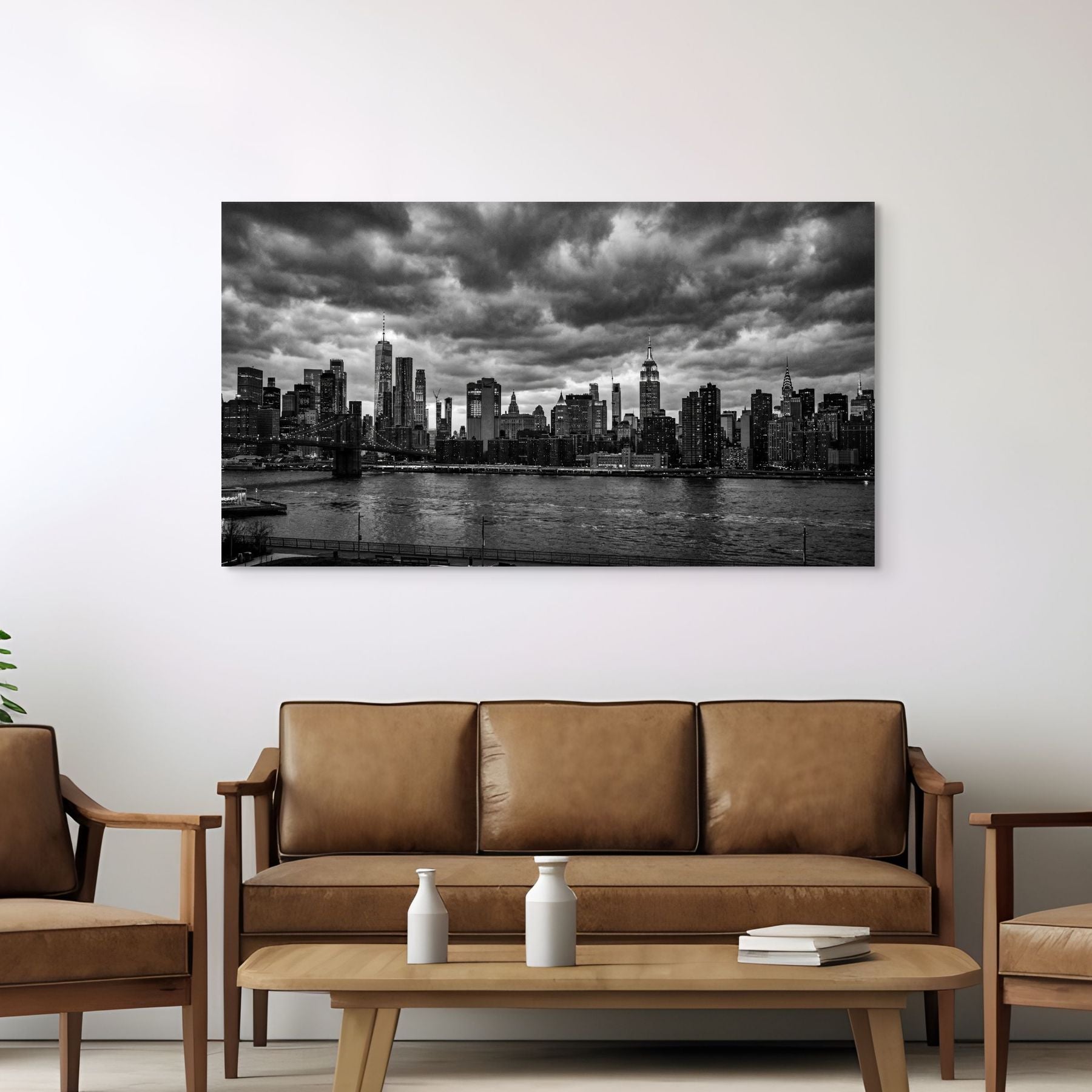 NYC Canvas Wall Art New York City Skyline Canvas Print Secondary image