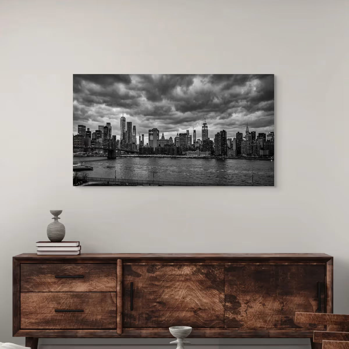 NYC Canvas Wall Art New York City Skyline Canvas Print