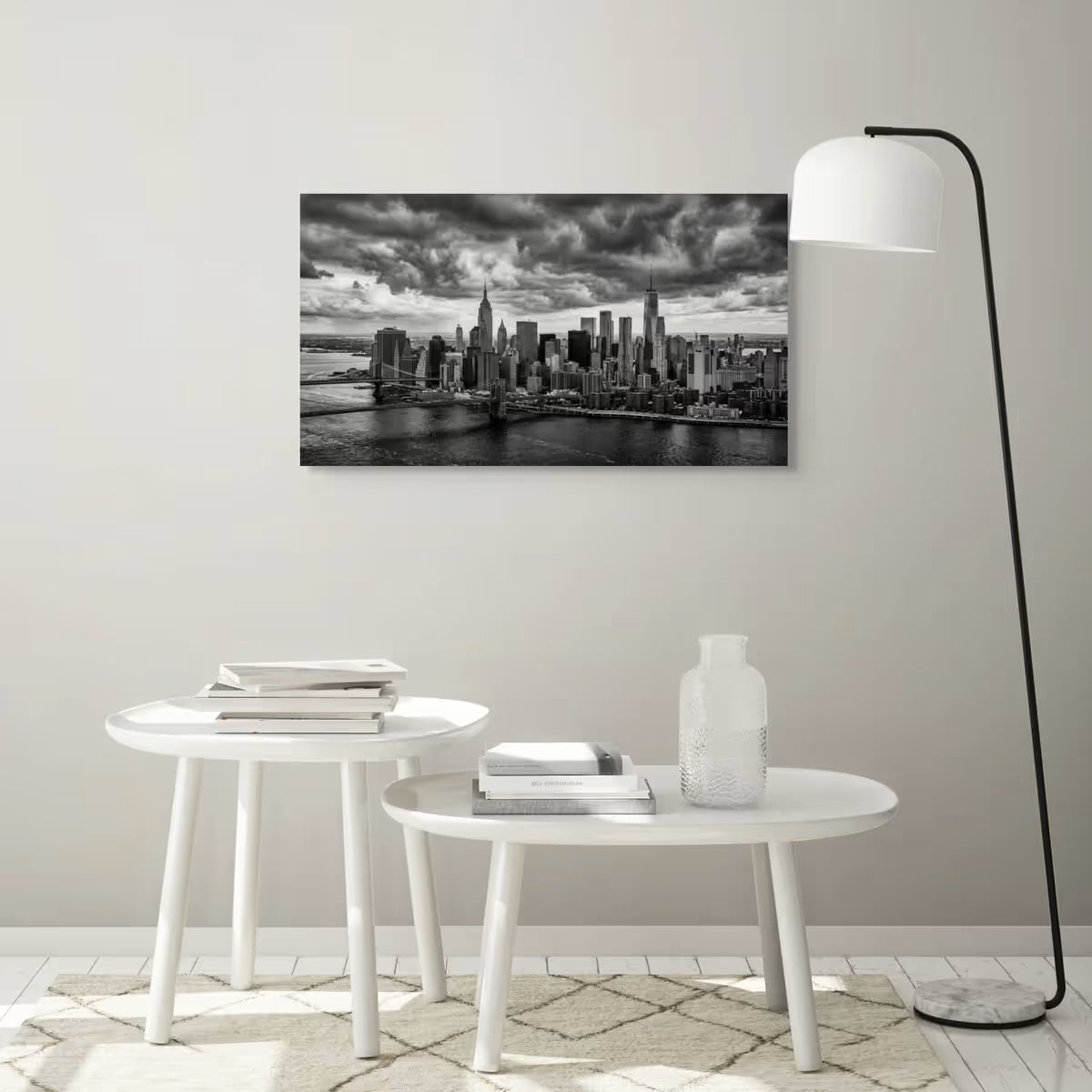 New York City Skyline Canvas Wall Art NYC Skyline Canvas Print