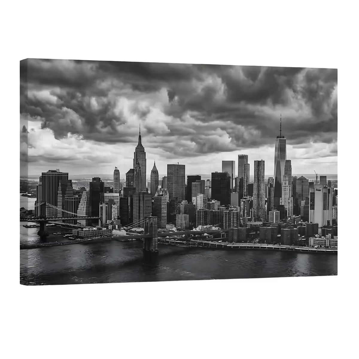 New York City Skyline Canvas Wall Art NYC Skyline Canvas Print Main image