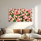 tulip wall art spring floral pattern print