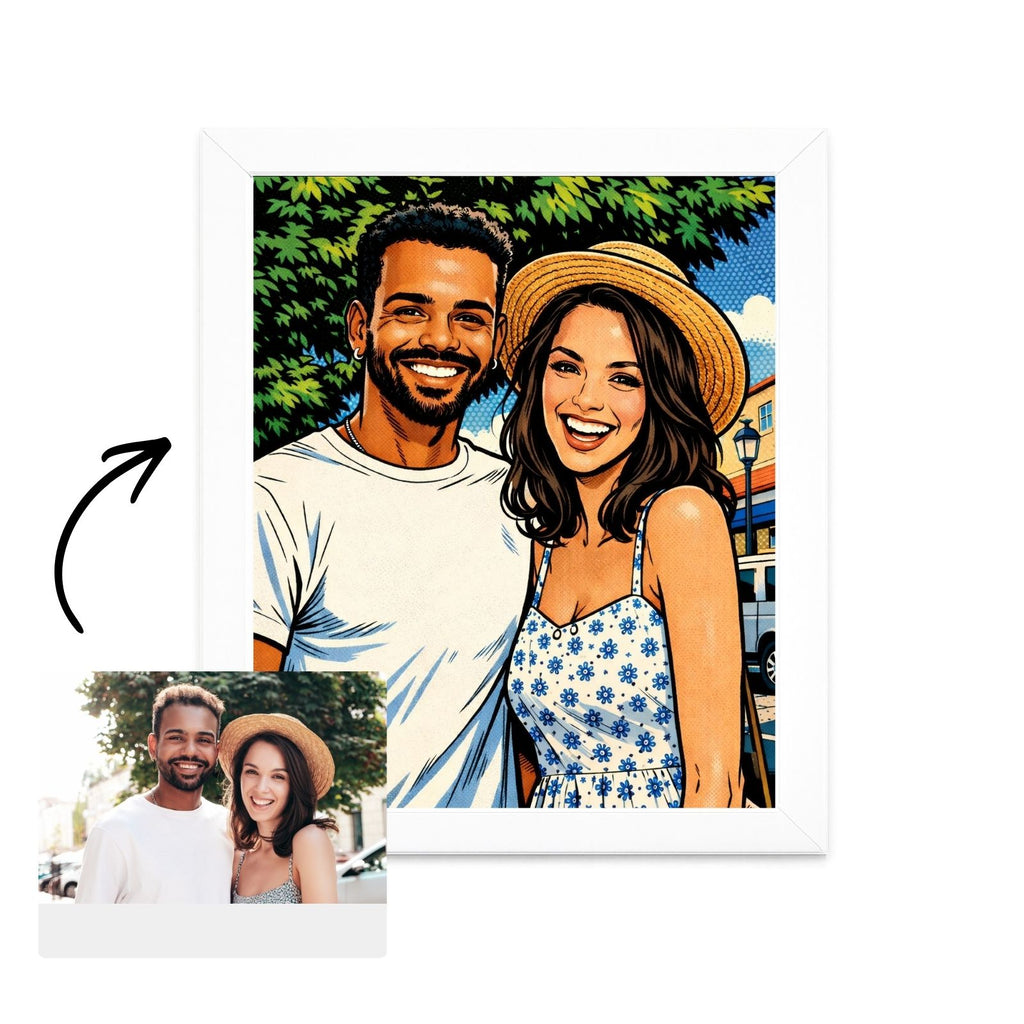 Pop Culture Cartoon Portrait
