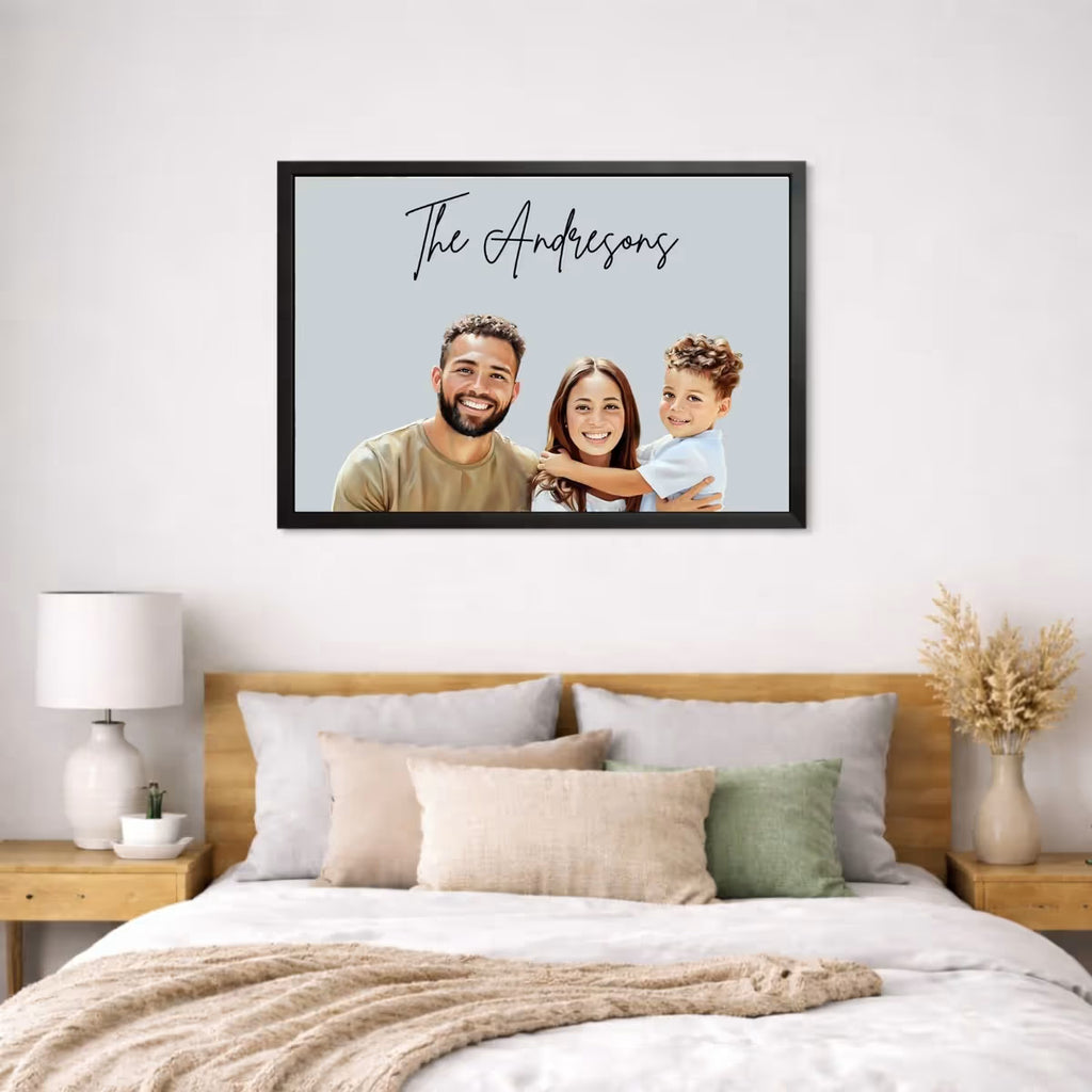 Personalized Watercolor Portrait