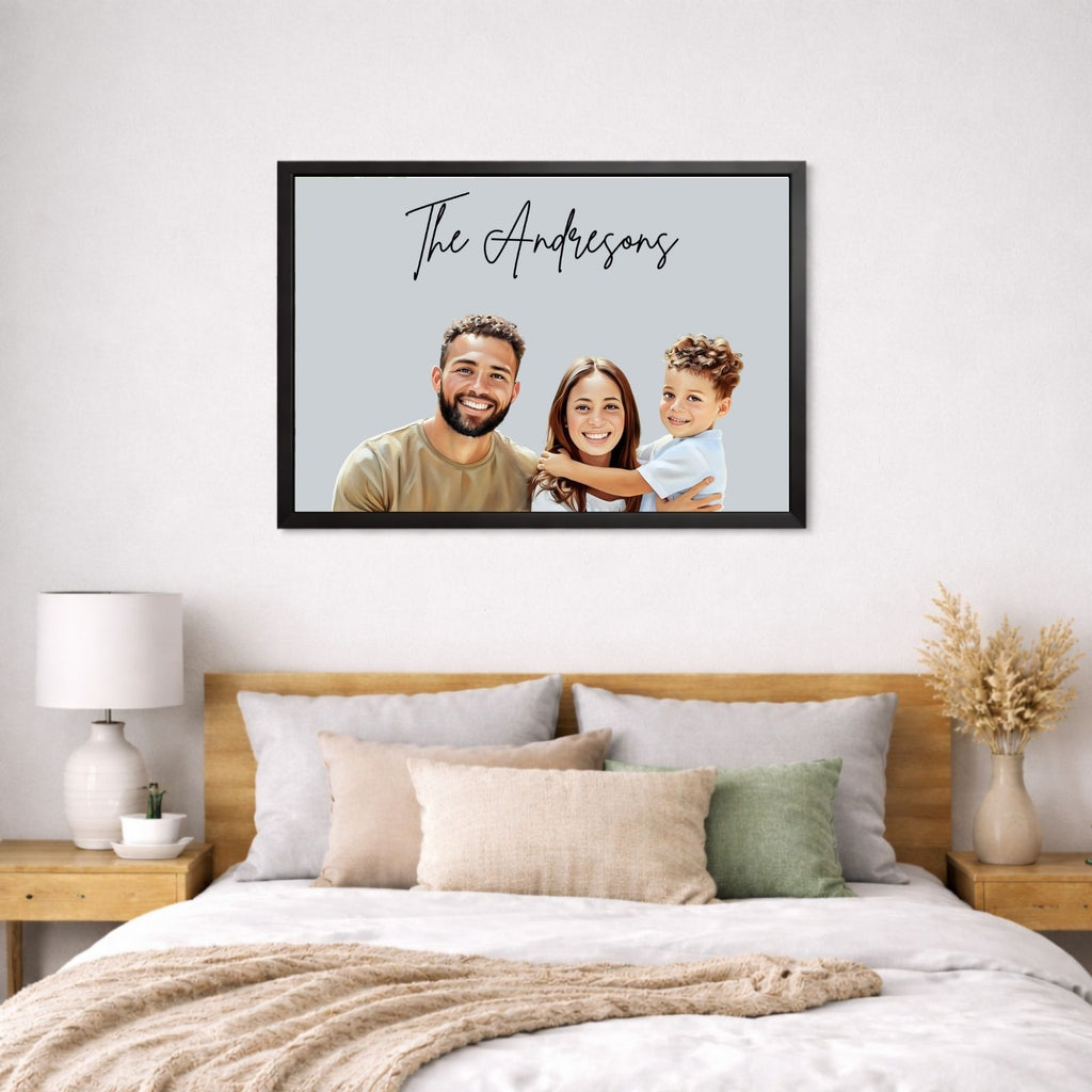 Personalized Watercolor Portrait from Photo, Custom Watercolor Artwork