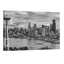 Seattle Washington Skyline Canvas Wall Art Seattle City Skyline Canvas Print