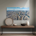 Tokyo Japan skyline modern city view wall art