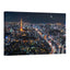 Tokyo skyline night city lights Tokyo Tower Skytree panoramic wall art print