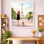 Classic Watercolor Portrait