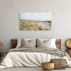 Beach Grass Landscape Canvas Wall Art Coastal Nature Decor